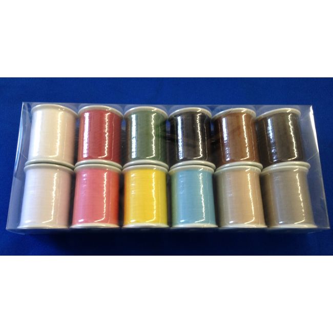 Sewing Thread 12 Color Set (100 m60 / Regular Ground)