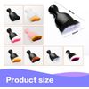 Car Interior Detailing Brush,Soft Bristle Cleaning Brush Black 