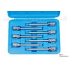 7pc 3/8" EXTRA LONG TAMPER PROOF TORX BIT SOCKET SET