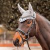 HORZE Wicklow Ear Net - Harbour Mist Gray - Horse