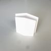 Overflow Exterior Wall Cap, White, Waterproof Construction, Veranda Drain Series