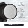 Walking Way 8-Point Star Filter - 82MM Variable Twinkle Effect - Slim Sparkling Effect Lens