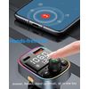 Wireless USB C Bluetooth Car Adapter with Fast Charging & Colorful Backlighting