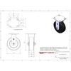 Service Caster Brand Replacement Set for Knaack Casters Model 600