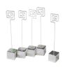 Darice VL41230 Wire Square Base Place Card Holder, 5-Pack