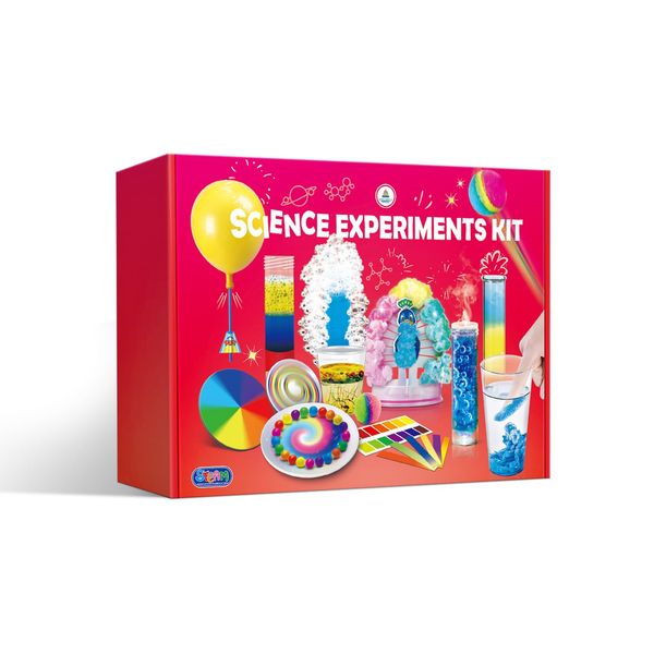 UNGLINGA 40+ Experiments Science Kit for Kids, Chemistry Set, Educational Toy Gift Idea for Boys and Girls Birthday Christmas S.T.E.M Scientific Toy