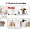 Pegboard Wall Organizer Panels, Multi-Room, Easy to Install (4Pcs)