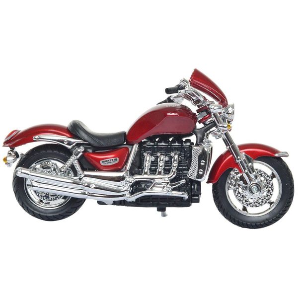 Bburago 18-51039 Triumph Rocket III 1/18 Scale Model Motorcycle Red