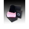 Delight Jewelry Silvertone 3-D Black Running Shoe Silvertone Infinity Post Earrings