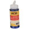 School Smart Craft Glitter, 4 Ounce Jar, Blue