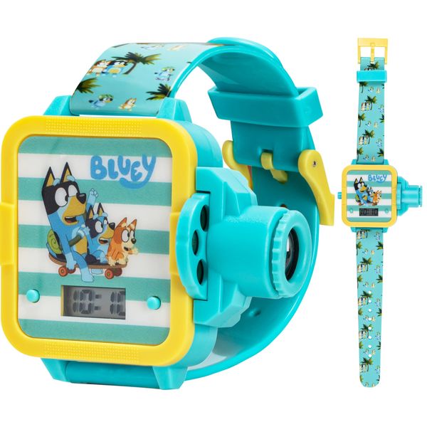 Accutime Bluey Kids Digital Projector Watch: Fun & Learning in One!
