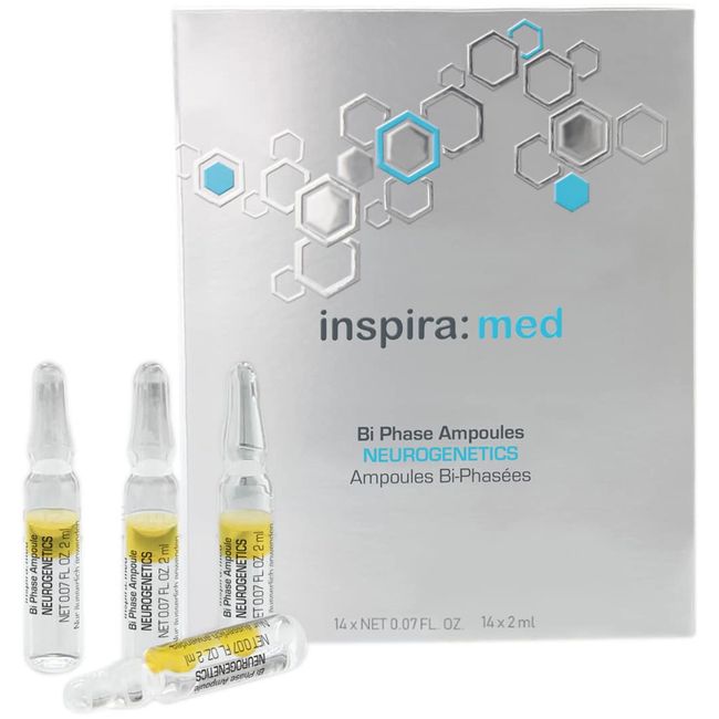 inspira: cosmetics med Zweiphasenampulle mit effektivem Pro Barrier Konzept zur Behandlung von Hautbarriereschäden 14x2 ml