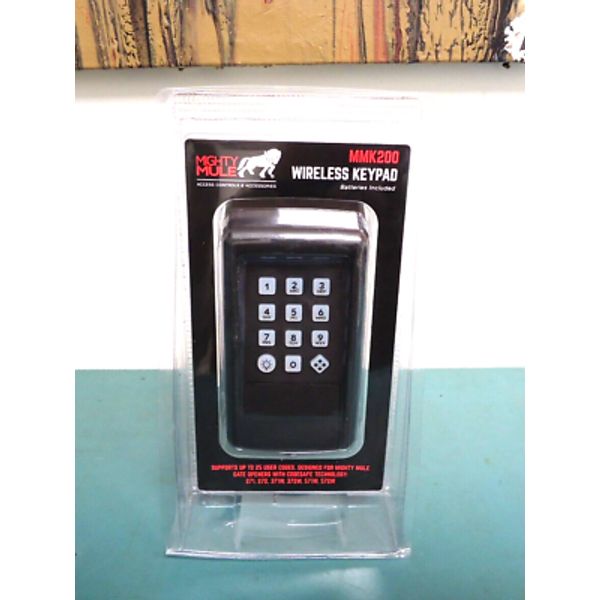 MIGHTY MULE WIreless KeyPad Model# MMK200