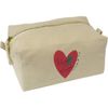 'Always and Forever' Canvas Wash Bag/Makeup Case (CS00041856)