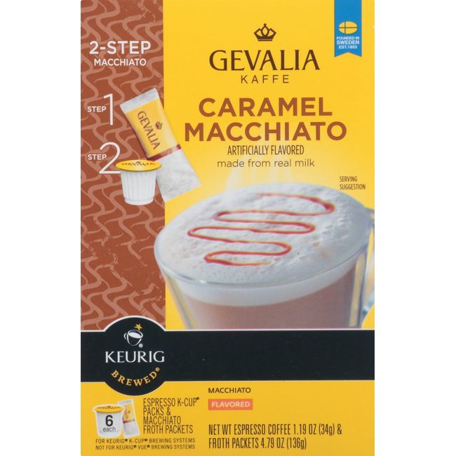 Tassimo T Discs Gevalia Caramel Latte Macchiato Coffee Pods Case of 5 –  Coffee Supplies Direct
