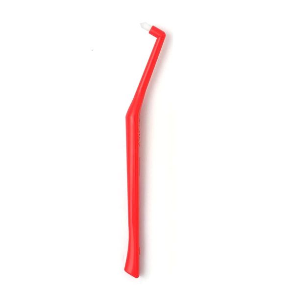 One Taft Brush, Oral Care Prout, MS (Medium Soft), Red