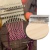 BTSEURY Small Loom-speedweve Type Weave Tool, Hand Weave Tool, Wooden Multi-Craft Mini DIY Darning Tool, Braiding Patching Machine for Beginners
