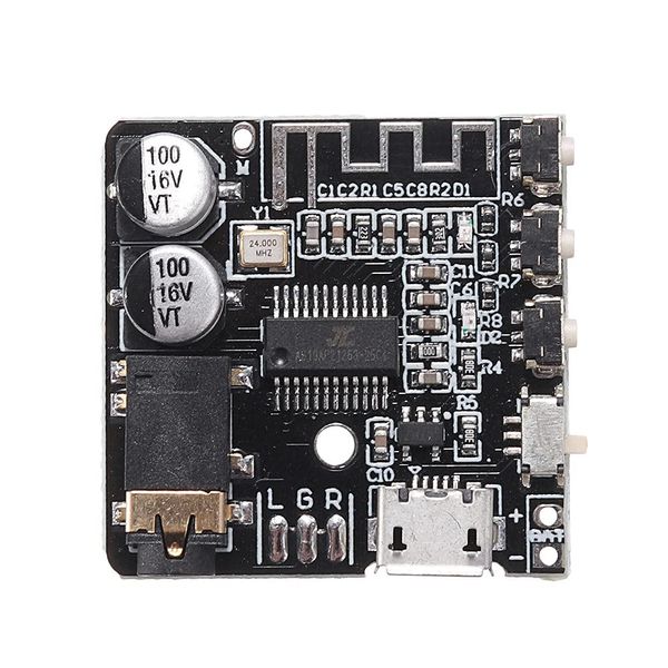 DollaTek VHM-314 V.20 MP3 bluetooth Audio Receiving and Decoding Board 5.0 Lossless Car Audio Decoder Amplifier Module