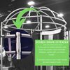 CanvasETC Pipe and Drape Double Sided Upright Extender - Works with 2 pc and 3 pc Slip Collar uprights, Stack Drape Supports Vertically to Create a Waterfall Effect.