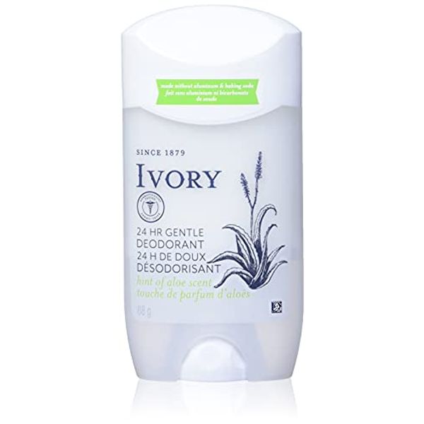 Ivory Gentle Aluminum Free Deodorant Hint Of Aloe, 2.4 oz, 1.800 Lb