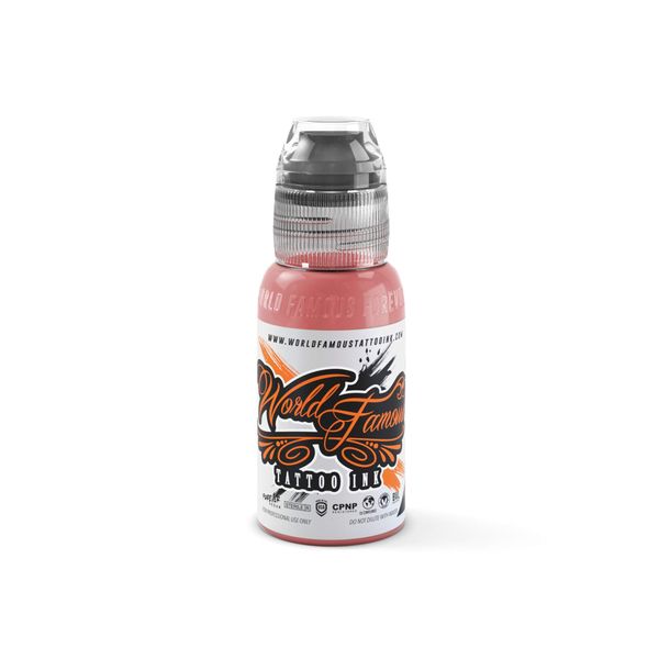 World Famous Orange Tattoo Ink, Vegan and Professional Ink, Made in USA, Pancho Peach Orange, .5 oz