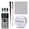 ATOMUS Eyebrow Mapping Set with White Brow Paste, Mapping String, Brushes, and Eyebrow Trimmer for Microblading and Lip Tool Accessories