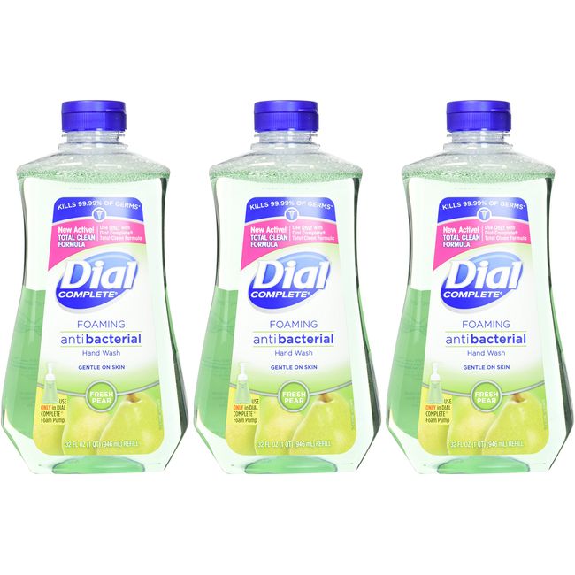 Dial pear foaming discount hand soap refill