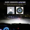 6-sides H13 9008 LED Headlight Conversion Kit High & Low Beam Bulbs Super Bright