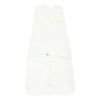 HALO 100% Cotton Sleepsack Swaddle, 3-Way Adjustable Wearable Blanket, TOG 1.5, Cream, Small, 3-6 Months