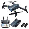 Drones with Camera for Adults, Fcoreey E58 Foldable RC Quadcopter Drone with 1080P HD Camera