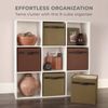 ClosetMaid 9 Cube Wood Stackable Open Bookcase Display Shelf Organizer, White