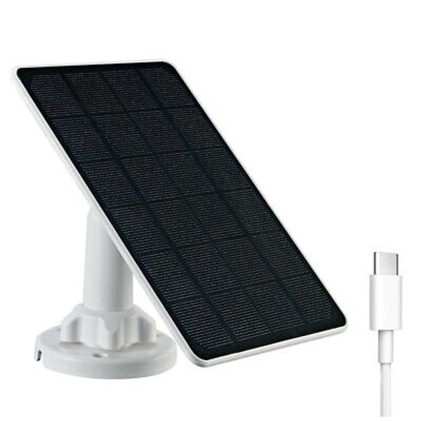 3W Solar Panel for Security Camera Outdoor IP65  with 3 Meters Charging2495