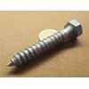 Galvanized Hex Head Lag Screw  1/2 Threads x 3.0" Length, 10 pcs