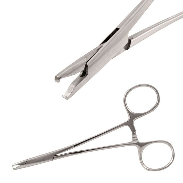 316L Surgical Steel Micro Dermal Anchor Piercing Hemostat Forceps Tool Body Piercing Jewelry Forcep for Dermal Tops