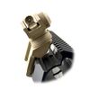 Sniper 45 Degree Canted, Offset, Backup Iron Sight, Combo Front and Rear Polymer Sight in Tan
