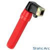 400A Electrode Holder + Earth CLAMP Set Twist Lock Welding Ground ARC MMA Rod