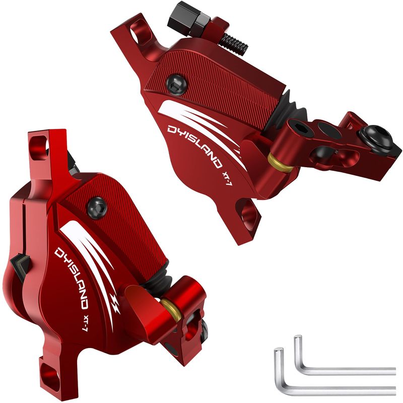 Hydraulische Schijfremset  Voor  Shimano MT200 Road - Flat Mount Zonder Remschijf Zwart