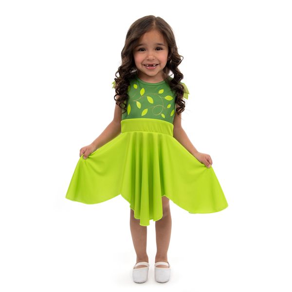 Little Adventures Tinkerbell Twirl Dress Up Costume - Machine Washable Child Pretend Play Party Dress (Size 8)