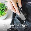 BoxWave Cable Compatible with GameSir Nova Lite - PD miniSync (240W), Retractable PD 240W Portable USB Type-C Cable - Jet Black