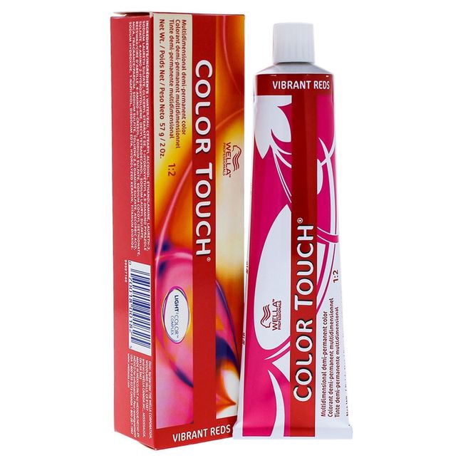 Wella Color Touch 66/45 Dark Blonde/Intense Red Red-Violet, 2 oz