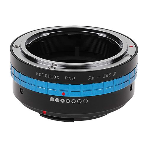 Fotodiox Pro Lens Mount Adapter, Mamiya ZE (35mm) Lens to EOS M EF-m Camera Body