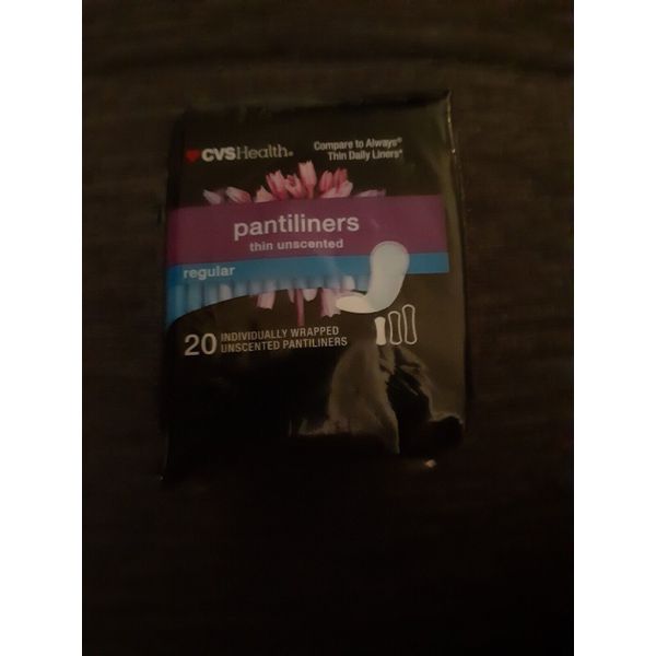 CVS Health Regular Pantiliners Thin Unscented 20ct