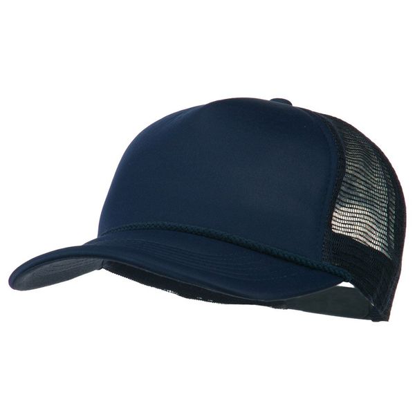 e4Hats.com Big Foam Mesh Truck Cap - Navy OSFM