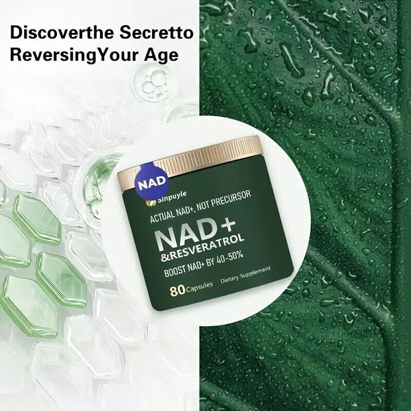 900mg NAD Supplement for Antioxidant Power, Brain Support, and Anti-Aging
