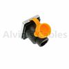 RJ45 Waterproof Connector IP65 Ethernet Panel Mount  3pcs RJ45 Connector Yellow