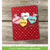Lawn Fawn Metal Cutting Die Candy Hearts LF1827
