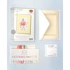 Bothy Threads 'Pretty in Pink' Counted Cross Stitch Card Kit