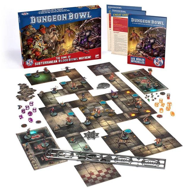 Games Workshop Dungeon Bowl The Game of Subterranean Blood Bowl Mayhem