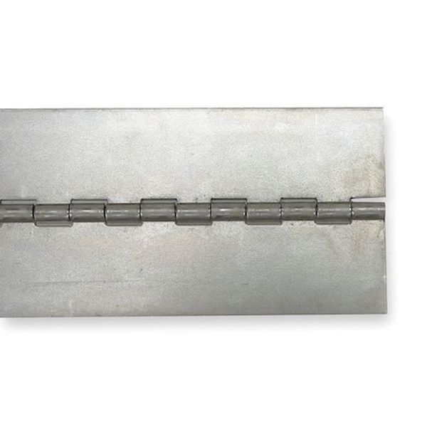Zoro Select 1Jer2 Piano Hinge, Aluminum, Full Surface Mounting, 3/4 In Leaf W X