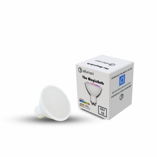 allumeri MR16 Smart LED Light Bulb, 50 Watt Equivalent, Energy Efficient 5W, GU10 Base, Dimmable, Color-Changing LED with App & Voice Control (1)